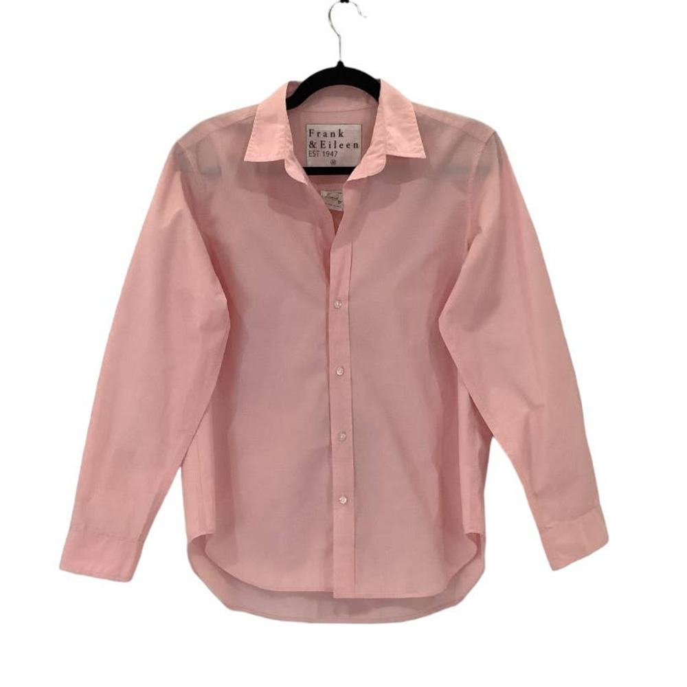 Frank & Eileen Pink Size Medium Rare Frank Italian Cotton Button Up Shirt